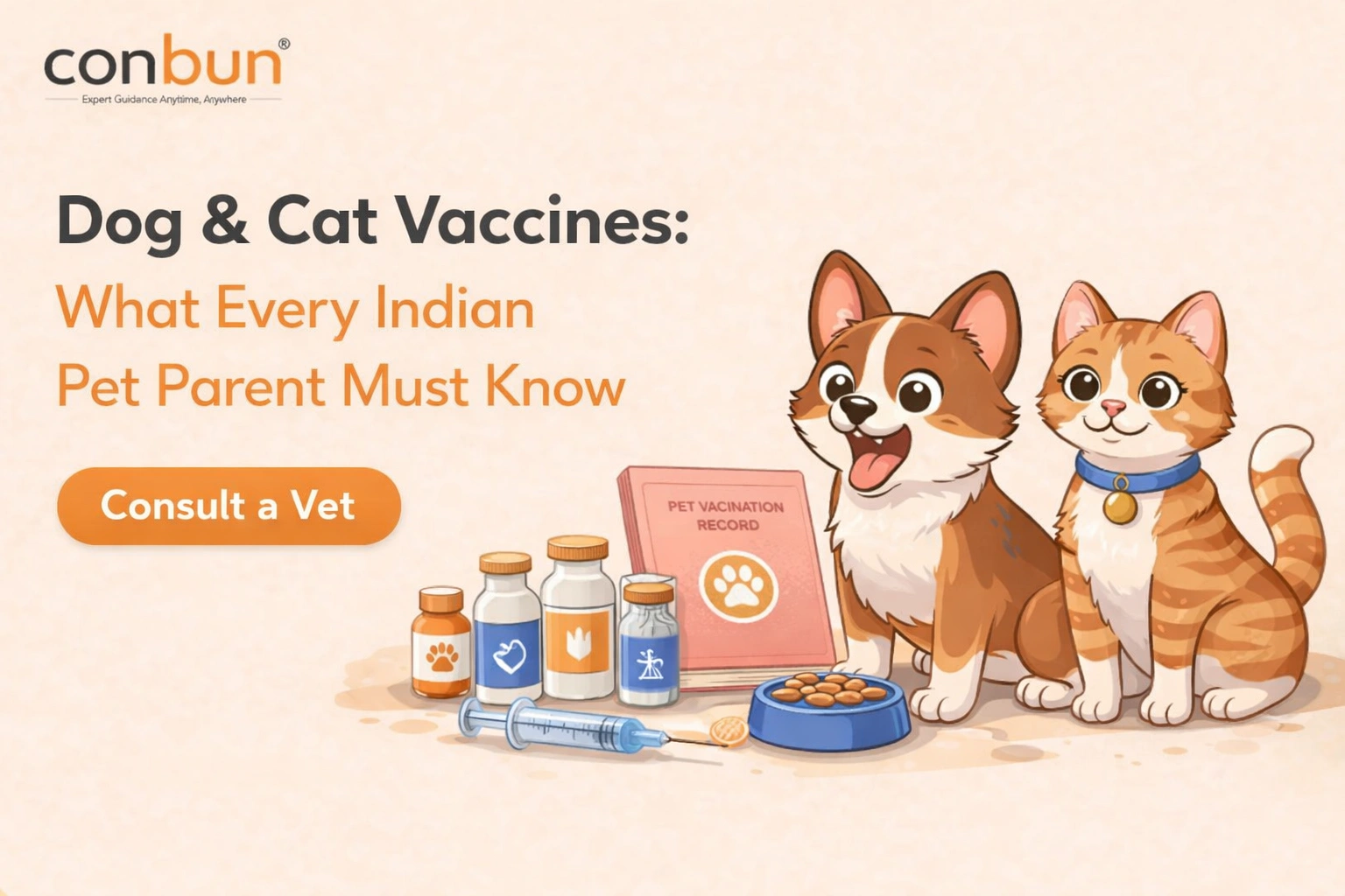 Dog vs Cat Vaccinations: 2026 India Vet Guide