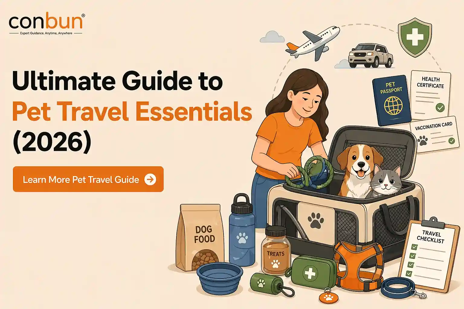 Ultimate Guide to Pet Travel Essentials: Everything You Need Before You Go (2026)