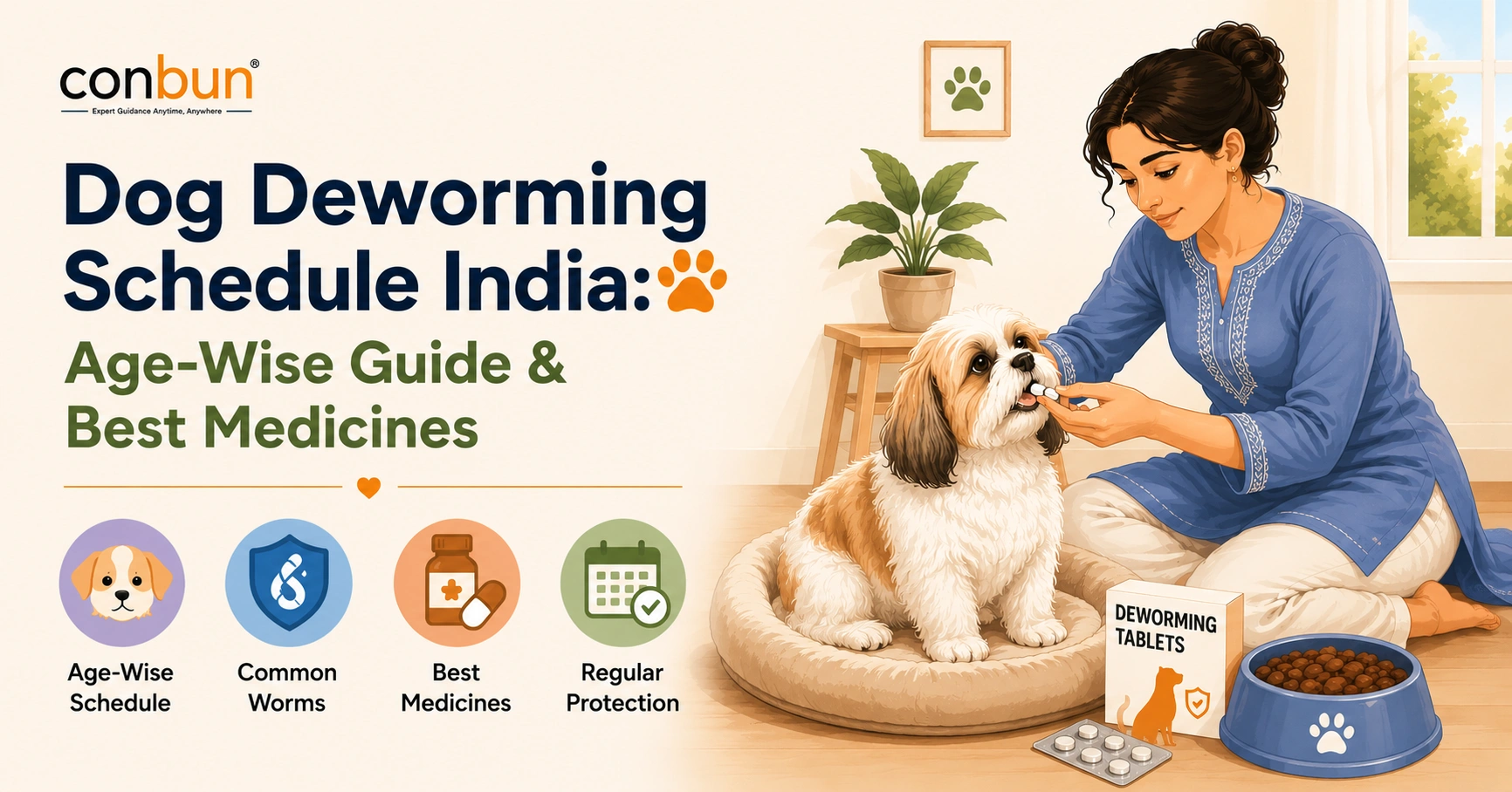 Dog Deworming Schedule India: Age-Wise Guide & Best Medicines